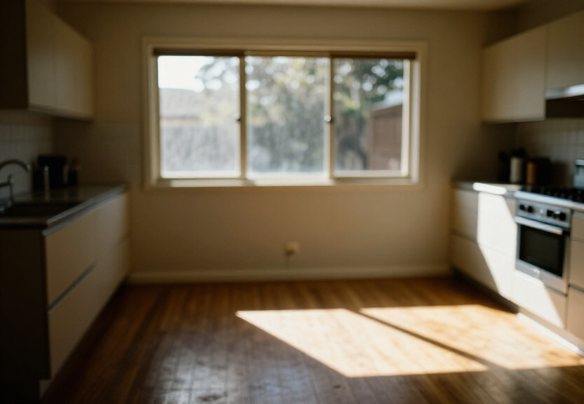 Clean kitchen in Harris Park after cockroach removal treatment